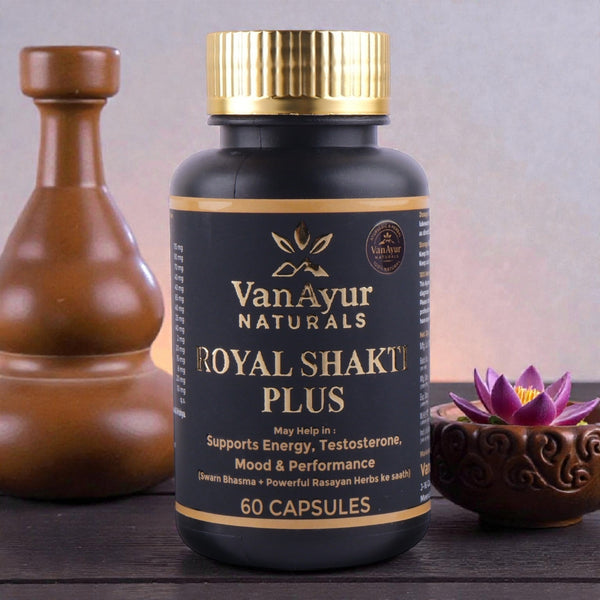 VanAyur Royal Maharaja Power Combo – Ayurvedic Strength, Stamina & Performance Kit for Men