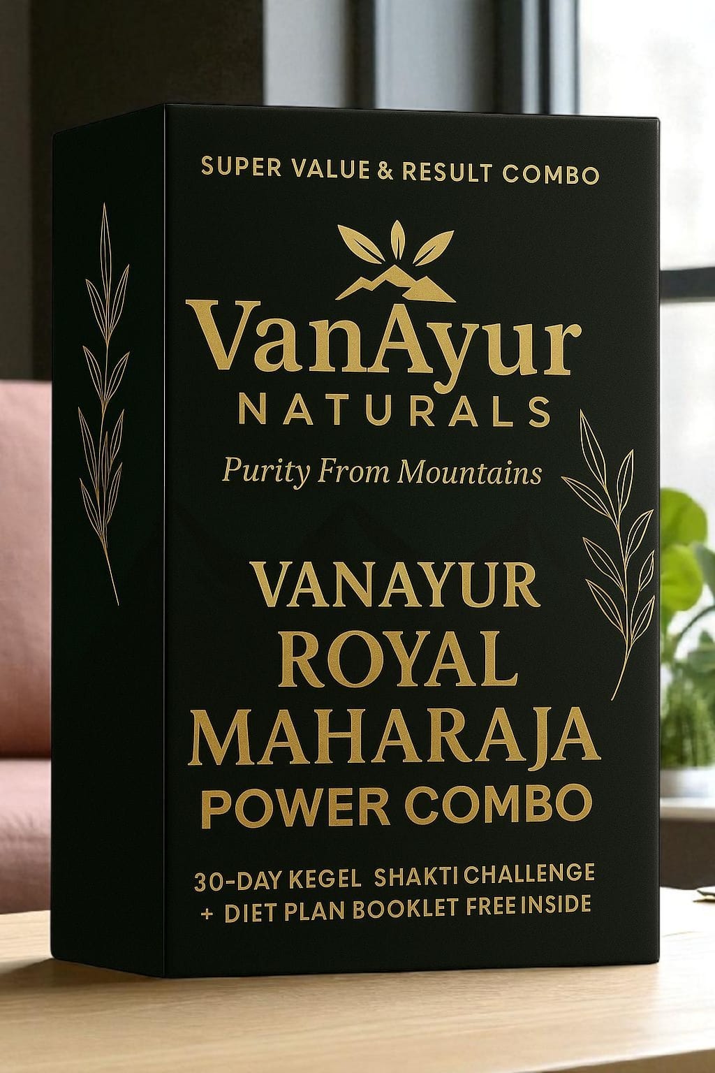 VanAyur Royal Maharaja Power Combo – Ayurvedic Performance Kit for Men | Launching 1st September 2025