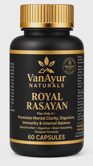 VanAyur Royal Maharaja Power Combo – Ayurvedic Strength, Stamina & Vitality Support Kit