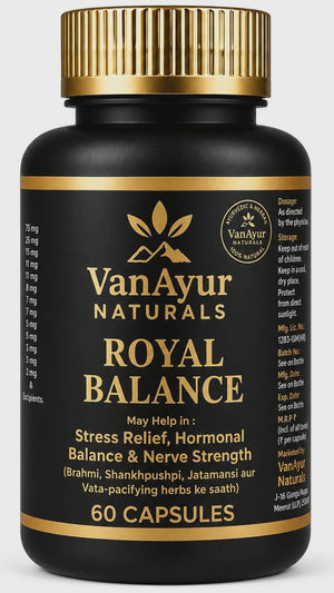 VanAyur Royal Maharaja Power Combo – Ayurvedic Strength, Stamina & Vitality Support Kit