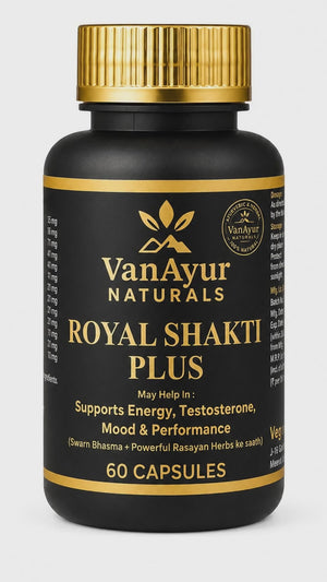 VanAyur Royal Maharaja Power Combo – Ayurvedic Strength, Stamina & Vitality Support Kit